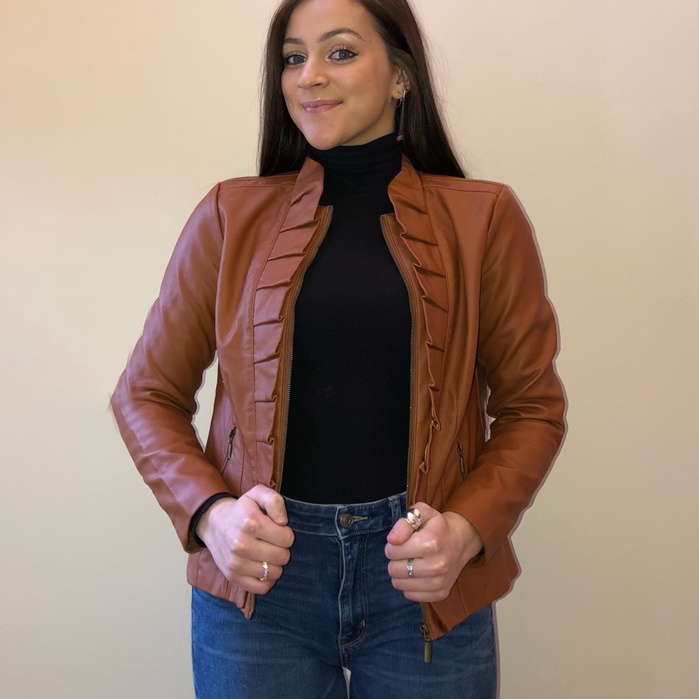 Vegan Leather Jacket